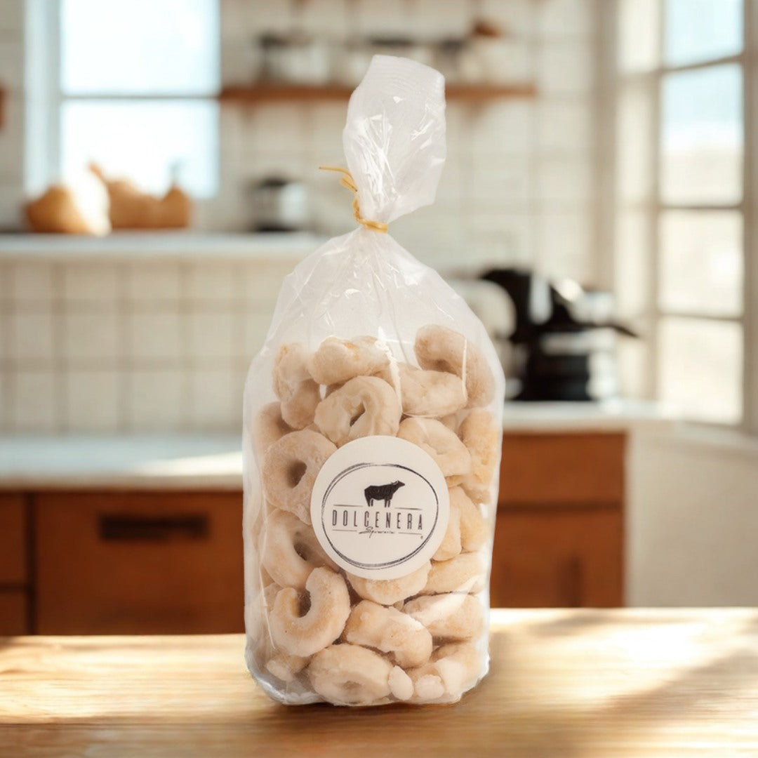 Tarallini glassati 250g – Friabili con glassa al limone