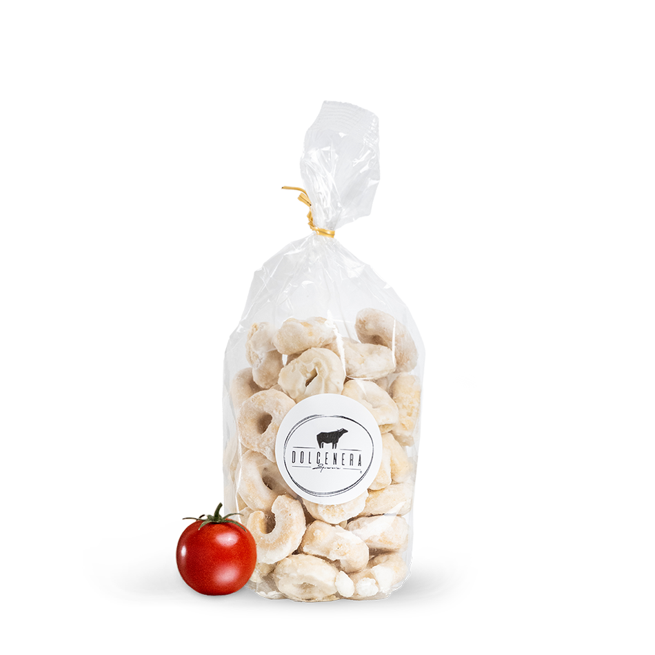 Tarallini glassati 250g – Friabili con glassa al limone